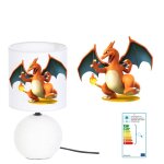 Lampe de chevet pokemon 7 cration kikoucat made in france pied en cramique personnalisable avec prnom ...