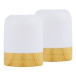 Lampe de chevet - modèle tactile rechargeable - blanc - 3w - led - pour enfants Lampe de chevet - modèle tactile rechargeable - blanc - 3w - led - pour enfants