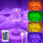 Lampe de chevet tactile rgbusb rechargeable lampe de table sans fil dimmable 16 couleurs & 4 modes lampe ... Lampe de chevet tactile rgbusb rechargeable lampe de table sans fil dimmable 16 couleurs & 4 modes lampe ...