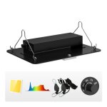 Lampe de croissance led 150 w - duoku - spectre complet � intensit� variable - plantes dint�rieur - guirlande ...