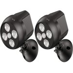 Lampe dext�rieur avec d�tecteur de mouvement et �tanche projecteur led avec capteur sans fil �clairage ...