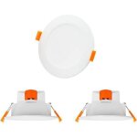 Lampes encastrable plafonnier a led downlight dimmable 10w justable spot led sans fil ip44 pour salle ...