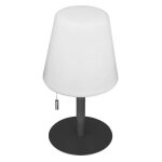 Lampe  poser d'extrieur  zack  30cm gris graphite