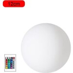 Lampe flottante led lumière éclairage spot pour piscine spa - blanc - 12cm Lampe flottante led lumière éclairage spot pour piscine spa - blanc - 12cm