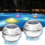 Lampe flottante piscine - solaire - 2 pièces - ip44 Étanche - changement de couleur rvb - Énergie solaire ... Lampe flottante piscine - solaire - 2 pièces - ip44 Étanche - changement de couleur rvb - Énergie solaire ...