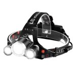 Lampe frontale rechargeable 6000 lumens led ipx6 tanche  la pluie super lumineuse camping cyclisme ...