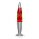 Lampe � lave rouge magma vintage 34 cm - 25w r39 + ampoule de rechange - design ann�es 70