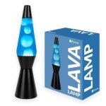 Lampe à lave - fisura - lampe à lave bleue - base noire - ampoule halogène - 40 cm Lampe à lave - fisura - lampe à lave bleue - base noire - ampoule halogène - 40 cm