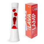 Lampe � lave - fisura - lampe � lave rouge. base blanche et lave rouge. syst�me de s�curit� unique. 11 ...