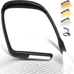 Lampe de lecture de cou - rechargeable lampe lecture au lit 3 couleurs liseuse led flexible cadeau femme ...