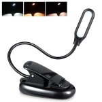 Lampe de lecture liseuse clip rechargeable usb3 couleur luminosité 360° cou flexible veilleuse pour lire ... Lampe de lecture liseuse clip rechargeable usb3 couleur luminosité 360° cou flexible veilleuse pour lire ...