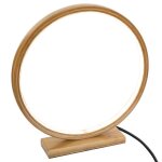 Lampe led stela bambou h32cm - atmosphera createur dinterieur