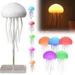 Lampe mduse veilleuse mduse lampe de chevet mduse mignonne dgrad rgb lampe de chevet avec capteur ...