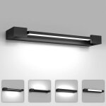 Lampe miroir led salle de bain 12w 6000k 42cm miroir armoire Éclairage lampe ip44 Étanche murale 180° ... Lampe miroir led salle de bain 12w 6000k 42cm miroir armoire Éclairage lampe ip44 Étanche murale 180° ...