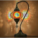Lampe mosa�que mod�le cygne ? �l�gance turque authentique lampe de table d�corative disponible en 13 ...