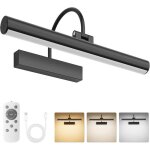 Lampe murale rechargeable avec t�l�commande variateur dintensit� et 3 temp�ratures de couleur avec minuterie ...
