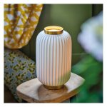 Lampes a poser - nature & d�couvertes : lampe h�m�ra - blanc