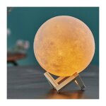 Lampes a poser - nature & d�couvertes : lampe lune � poser - blanc