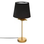 Lampe à poser palmier - noir & doré - métal h45 - 5 cm - doré - atmosphera createur d'interieur Lampe à poser palmier - noir & doré - métal h45 - 5 cm - doré - atmosphera createur d'interieur