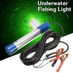 Lampe de pche submersible 180 led 12 - 24v 8w lumire vert veilleuse sous - marin sduire poisson calamar ...