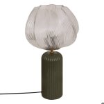 Lampe � poser phylas vert kaki h455cm - atmosphera cr�ateur dint�rieur