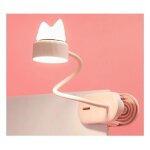 Lampe à pince flexible avec veilleuse catlight originale / avec batterie rechargeable usb / lampe de ... Lampe à pince flexible avec veilleuse catlight originale / avec batterie rechargeable usb / lampe de ...