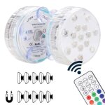 Lampes de piscine submersibles - non spécifié - 15 led - 16 couleurs - fixation ventouse - Étanche ip6 ... Lampes de piscine submersibles - non spécifié - 15 led - 16 couleurs - fixation ventouse - Étanche ip6 ...