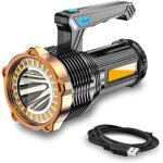 Lampe de poche led portable super puissante lampe de travail cob lampe rechargeable � 8 modes �clairage ...