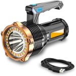 Lampe de poche led lampe torche led ultra puissante portative cob lampe de travail 8 mode lampe rechargeable[c ...