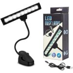 Lampe de poserlampe de pupitre 3 tempratures de couleur 9 modes dimmables lampe de chevet piano dj cble ...