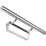 Lampe salle de bain mirroir acier inoxydable led 5w applique murale lumière tableau Étanche ip44 avec ... Lampe salle de bain mirroir acier inoxydable led 5w applique murale lumière tableau Étanche ip44 avec ...
