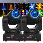 Lampe de sc�ne - uking beam gobo dj lyre 150w - 8 motifs d�clairage rotation m�lange de couleursrgb effet ...