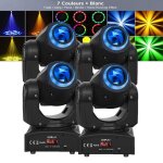 Lampe de sc�ne - uking beam gobo dj lyre 150w - 8 motifs d�clairage rotation m�lange de couleursrgb effet ...