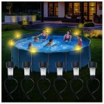 Lampes solaires de bassin lot de 6 lumière piscinelumières solaires de piscinelumière solaire extérieurip44 ... Lampes solaires de bassin lot de 6 lumière piscinelumières solaires de piscinelumière solaire extérieurip44 ...