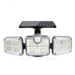 Lampe solaire dextérieur 122 led avec détecteur de mouvement sans fil 3 têtes lumineuses 3 modes déclairage ... Lampe solaire dextérieur 122 led avec détecteur de mouvement sans fil 3 têtes lumineuses 3 modes déclairage ...