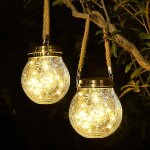 Lampes solaires dextrieur 2 pcs lanterne dextrieur  20 led dcoration de jardin tanche clairage ...