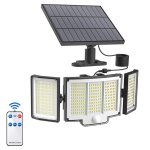 Lampe solaire exterieur 348 led avec détecteur de mouvement ip65 Étanche projecteur extérieur pour jardin ... Lampe solaire exterieur 348 led avec détecteur de mouvement ip65 Étanche projecteur extérieur pour jardin ...