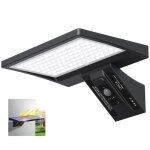 Lampe solaire exterieur 5200mahlumire solaire extrieure avec 150 dtecteur de mouvement ip65 eclairage ...