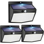 Lampe solaire extérieur détecteur de mouvement - 3pcs de 138led - lumière étanche sans fil 3 modes spot ... Lampe solaire extérieur détecteur de mouvement - 3pcs de 138led - lumière étanche sans fil 3 modes spot ...