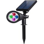 Lampe solaire dextérieur avec détecteur de mouvement 4 led éclairage solaire dextérieur intensité variable ... Lampe solaire dextérieur avec détecteur de mouvement 4 led éclairage solaire dextérieur intensité variable ...