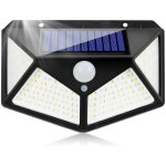 Lampe solaire ext�rieur d�tecteur mouvement projecteur led 3 modes �clairage mural ip65 jardin garage ...