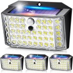 Lampe solaire exterieur detecteur de mouvement - spot solaire exterieur - lumiere solaire exterieur - ...