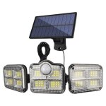 Lampe solaire extrieur ip65 tanche 122 smd led projecteur extrieur270 lampe solaire exterieur pour ...