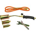 Lampe a souder - chalumeau - station de soudage geko br�leur � gaz de toiture � 3 buses (25 - 35 - 50 ...