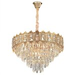 Lampe suspendue de plafond toolight g049 - cp 60cm lampe pendante au plafond or 83x55x38cm