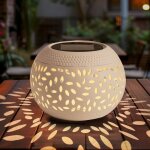 Lampe de table solaire dext�rieur �tanche � led r�tro