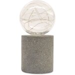 Lampe de table solaire - garden id nordic light - Ø10 h19 cm - autonomie 6 à 8h - bouton on / off - pile ... Lampe de table solaire - garden id nordic light - Ø10 h19 cm - autonomie 6 à 8h - bouton on / off - pile ...