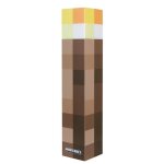 Lampe torche led - roba - minecraft - rechargeable usb - 4 couleurs - support mural