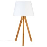 Lampe trépied bahi blanc h56cm - atmosphera createur dinterieur Lampe trépied bahi blanc h56cm - atmosphera createur dinterieur
