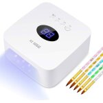 Lampe uv / led sans fil pour ongles - rechargeable multi - usages - pour vernis gel - pour la maison ...